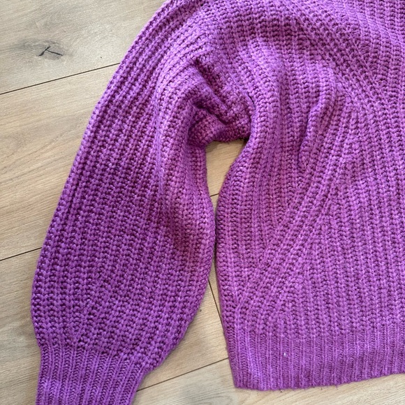 Purple Women's Sweater - A New Day - Picture 2 of 5
